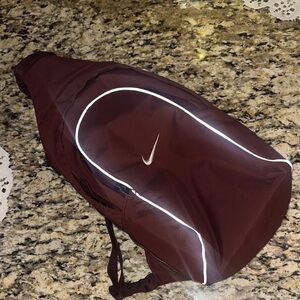 Nike Maroon Crossbody Bag